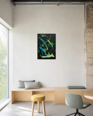 Abstract #34 shown in Creative Office