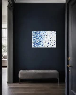Abstract #36 shown in Entryway