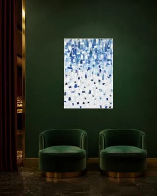 ABSTRACT shown in Hotel Lounge
