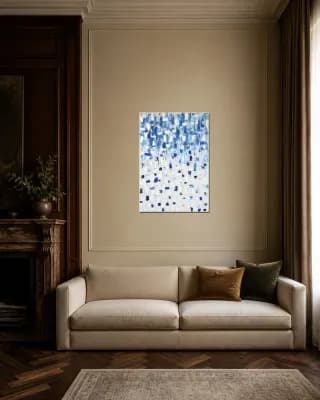 ABSTRACT shown in Classic Living Room