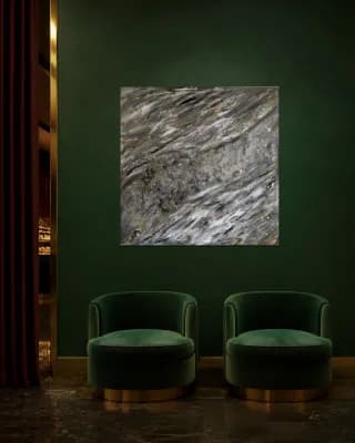 Abstraction shown in Hotel Lounge