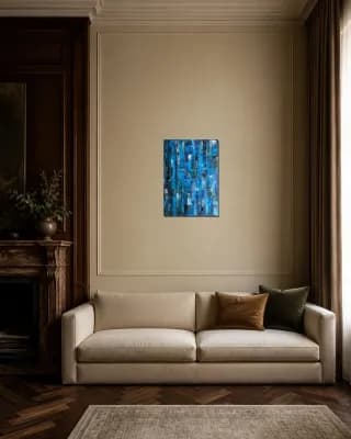 ABSTRACTION shown in Classic Living Room