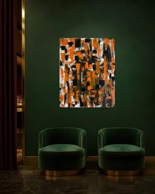 AFRICA "TIGER" shown in Hotel Lounge