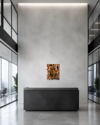 AFRICA "TIGER" shown in Office Lobby