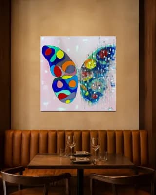 BUTTERFLY MATRIX ARLECCHINO shown in Restaurant