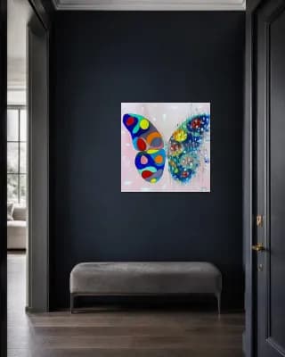 BUTTERFLY MATRIX ARLECCHINO shown in Entryway