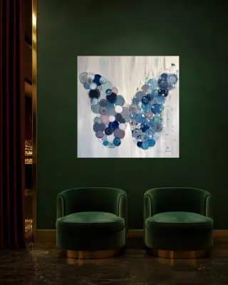 BUTTERFLY MATRIX BUBBLE shown in Hotel Lounge
