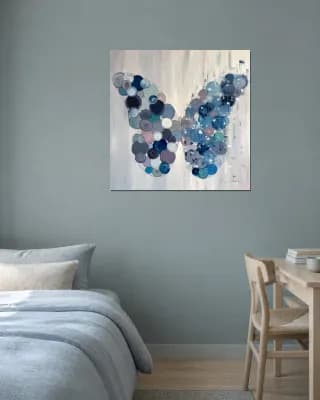 BUTTERFLY MATRIX BUBBLE shown in Bedroom / Study