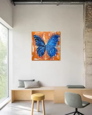 BUTTERFLY MATRIX CRISTAL shown in Creative Office