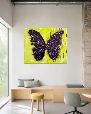 BUTTERFLY MATRIX GOLD shown in Creative Office