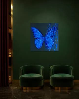 BUTTERFLY MATRIX HIGHT shown in Hotel Lounge