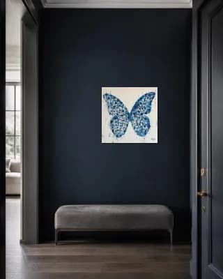 BUTTERFLY MATRIX LIBERTA shown in Entryway