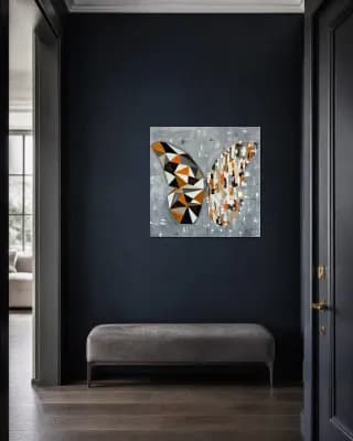 BUTTERFLY MATRIX PICASSO shown in Entryway