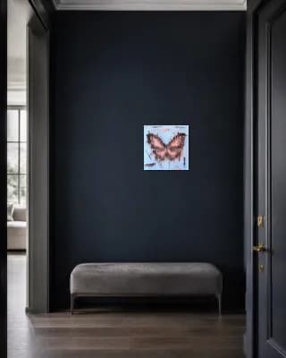 BUTTERFLY MATRIX shown in Entryway