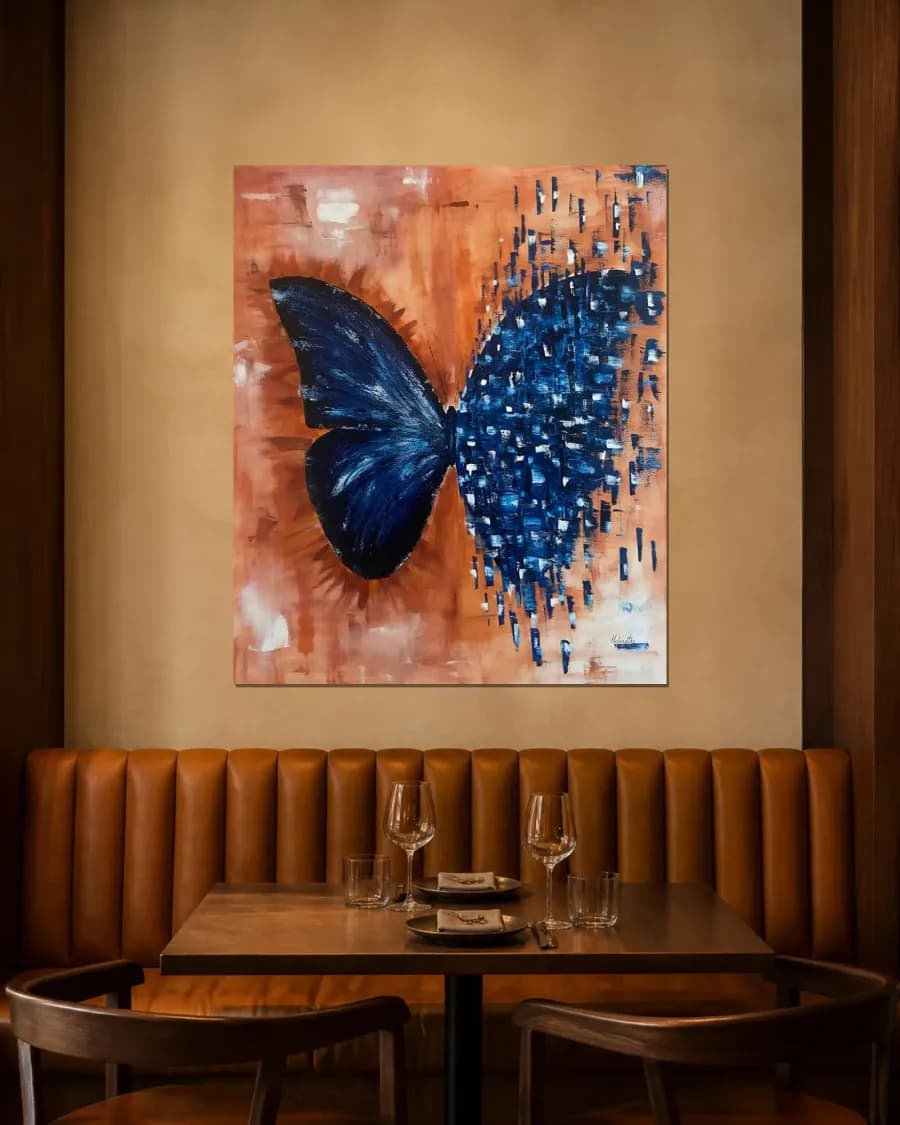 BUTTERFLY MATRIX shown in an interior