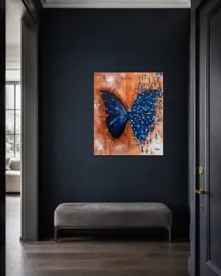 BUTTERFLY MATRIX shown in Entryway