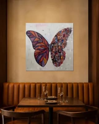BUTTERFLY MATRIX shown in Restaurant