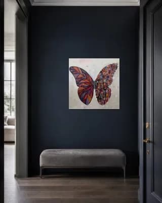 BUTTERFLY MATRIX shown in Entryway