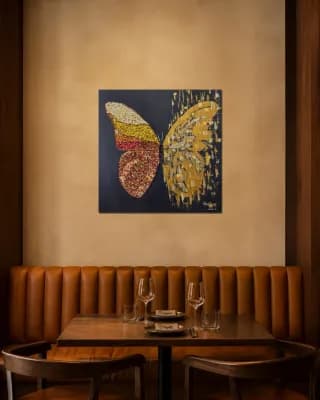 BUTTERFLY MATRIX shown in Restaurant