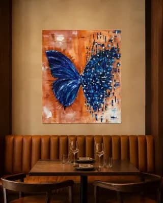 BUTTERFLY MATRIX shown in Restaurant