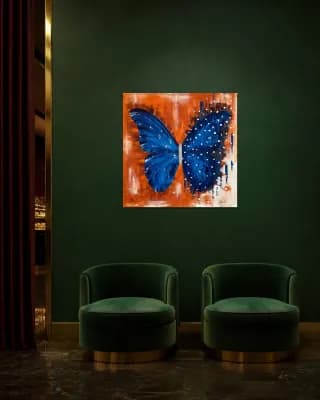 Butterfly Matrix shown in Hotel Lounge