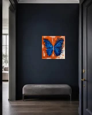 Butterfly Matrix shown in Entryway