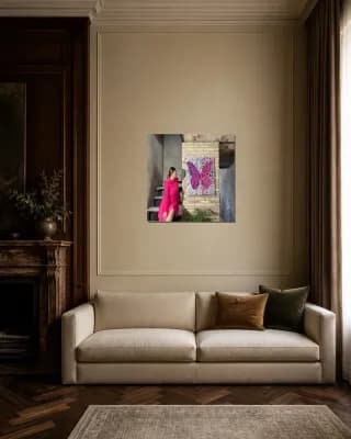 Butterfly Matrix shown in Classic Living Room