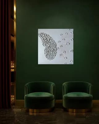 BUTTERFLY MATRIX SHELL shown in Hotel Lounge