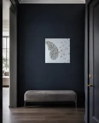 BUTTERFLY MATRIX SHELL shown in Entryway