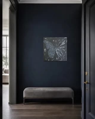 BUTTERFLY NERO shown in Entryway
