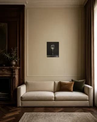 Chardonnay shown in Classic Living Room