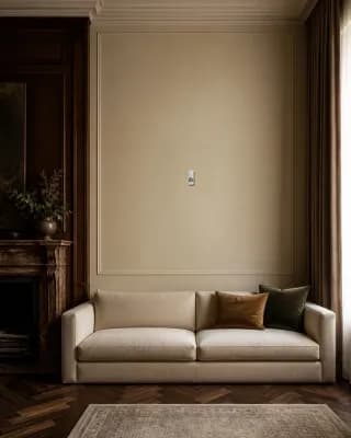 CHINESE DRAGON shown in Classic Living Room