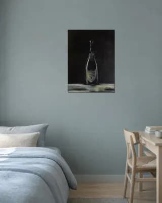 DOM PERIGNON shown in Bedroom / Study