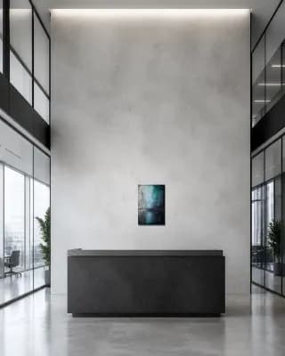 Dream Forest shown in Office Lobby