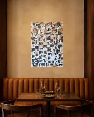 DUBAI shown in Restaurant