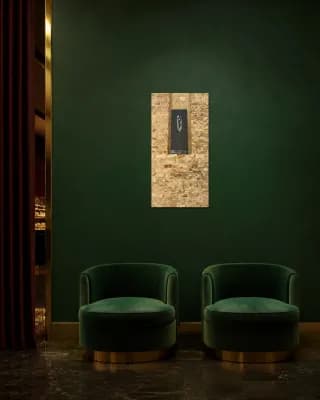 Elegance in the Dar shown in Hotel Lounge