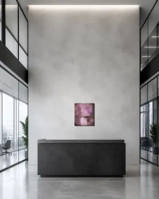 Fairy Spring Forest shown in Office Lobby