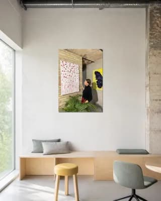 Fan Dance Japan shown in Creative Office
