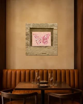 Floral Metamorphosis shown in Restaurant