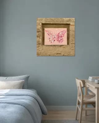 Floral Metamorphosis shown in Bedroom / Study