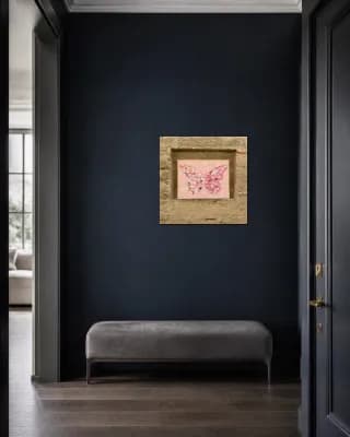 Floral Metamorphosis shown in Entryway