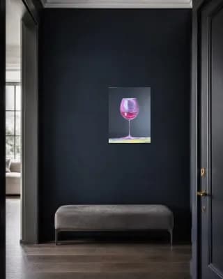 Holiday Cabernet Glow shown in Entryway