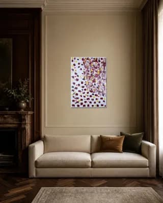 INDIA shown in Classic Living Room