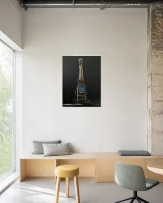 KRUG CHAMPAGNE shown in Creative Office