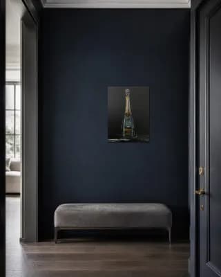 KRUG CHAMPAGNE shown in Entryway