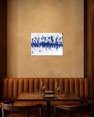New York '19 shown in Restaurant