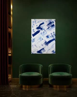 NEW YORK #4 shown in Hotel Lounge