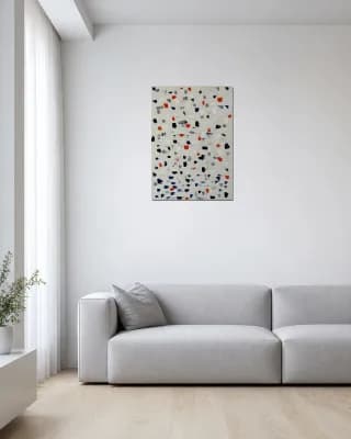 NEW YORK shown in Minimalist Living Room