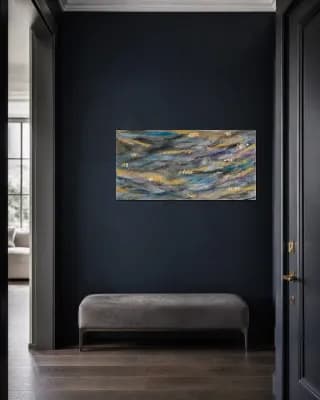 PLANET NEPTUNE shown in Entryway
