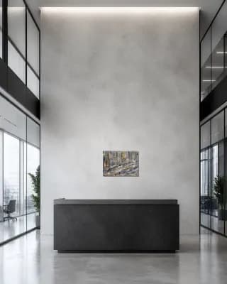 planet venus shown in Office Lobby